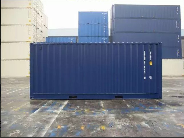 CONTENEDOR DE ACCESO LATERAL ABIERTO/LLENO DE 20 PIES AZUL 1 – Image 3
