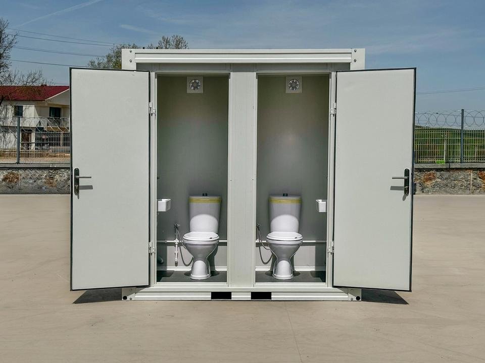 CONTENEDOR SANITARIO DE DOBLE WC (220X120M)NUEVO - Imagen 7