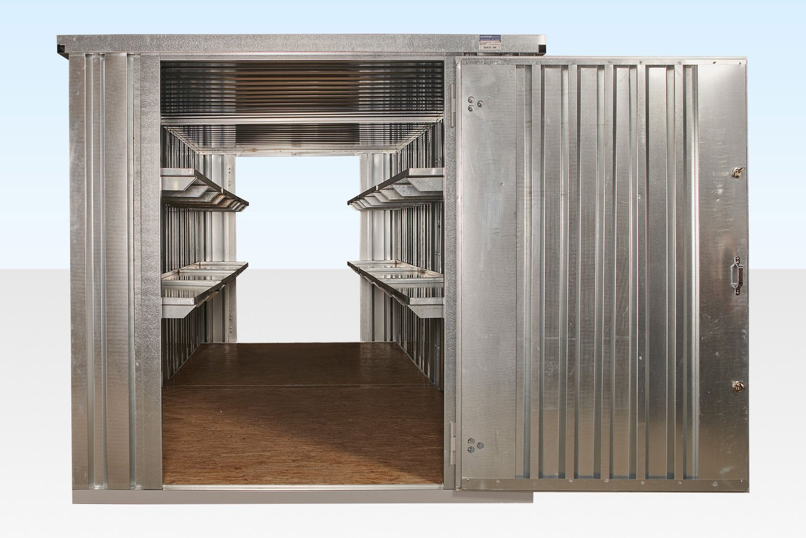 Paquete de contenedor de 6m x 2.1m enlace en los extremos (galvanizado) - Imagen 2