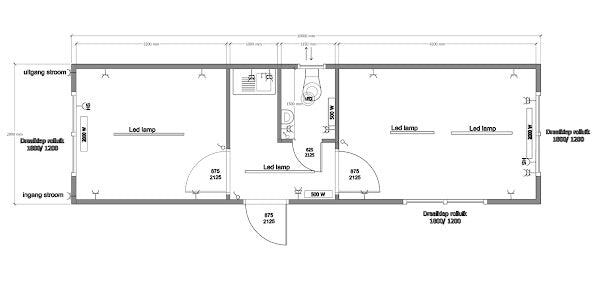 CONTENEDOR DE OFICINA 10 X 3 M - Imagen 2