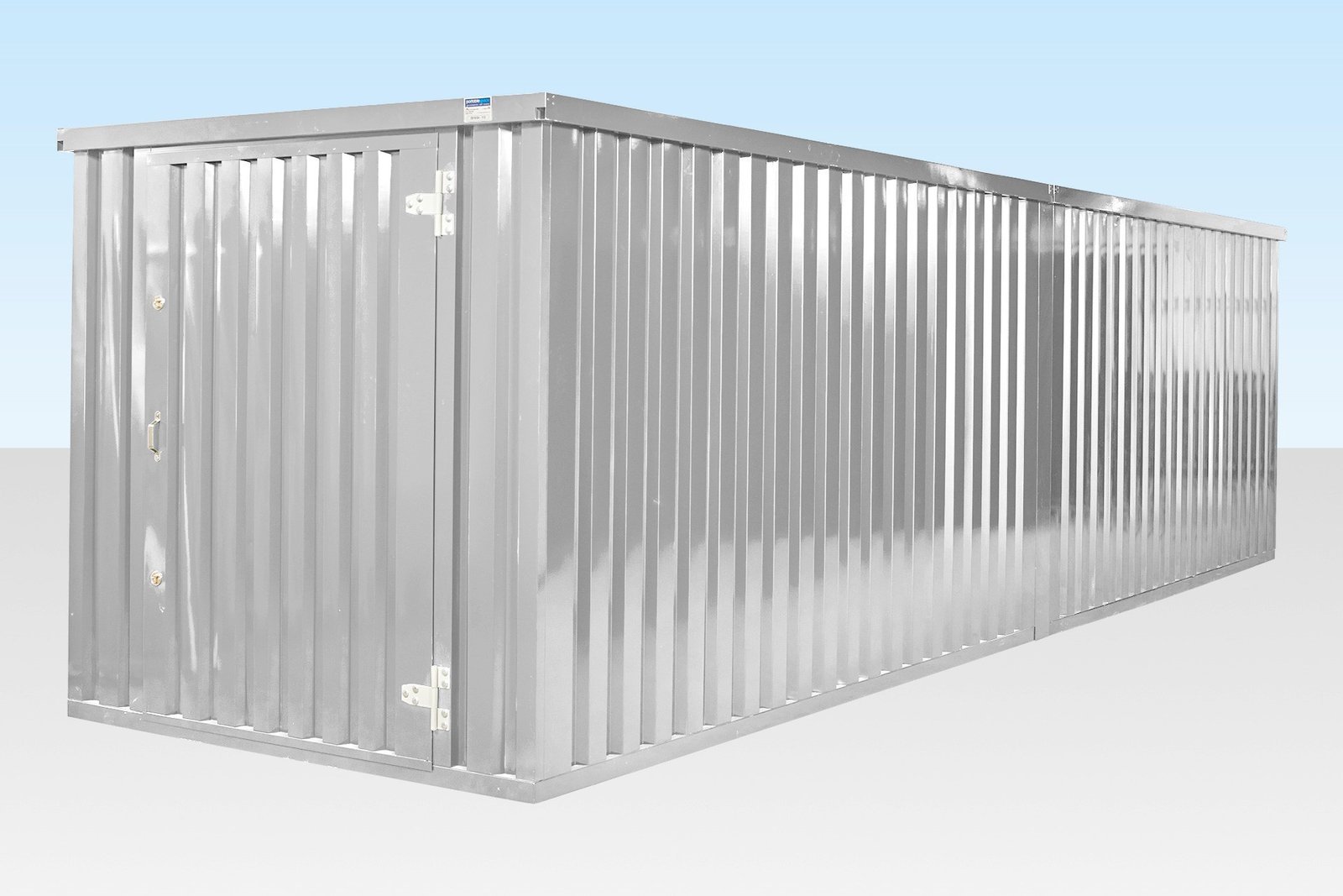 Paquete de contenedor de 6m x 2.1m enlace en los extremos (galvanizado) - Imagen 3