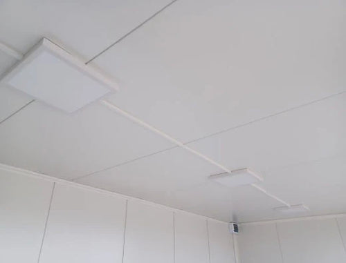 CONTENEDOR DE OFICINA OPEN SPACE 3 X 6 CON VITRINAS - Imagen 4
