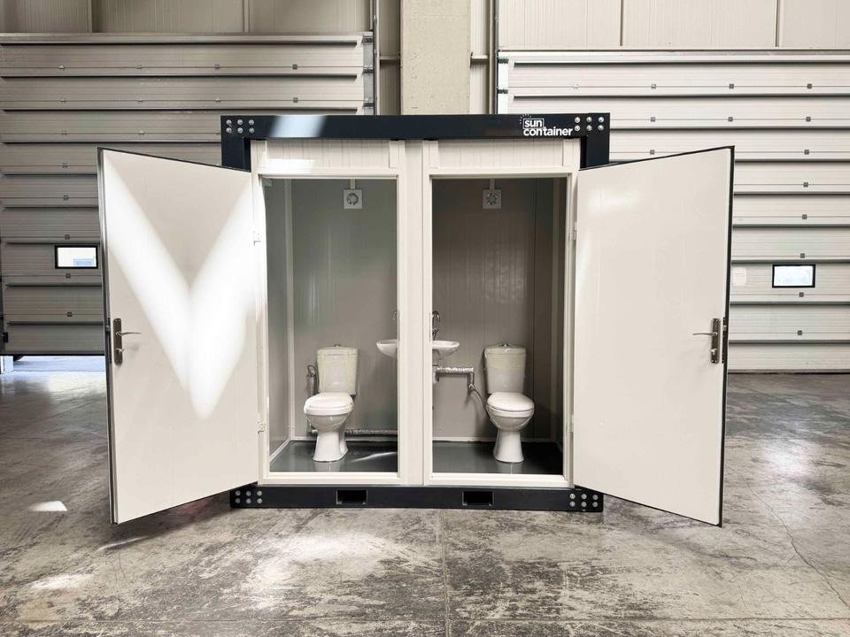 CONTENEDOR SANITARIO DOBLE CON WC (240X120M)NUEVO - Imagen 6