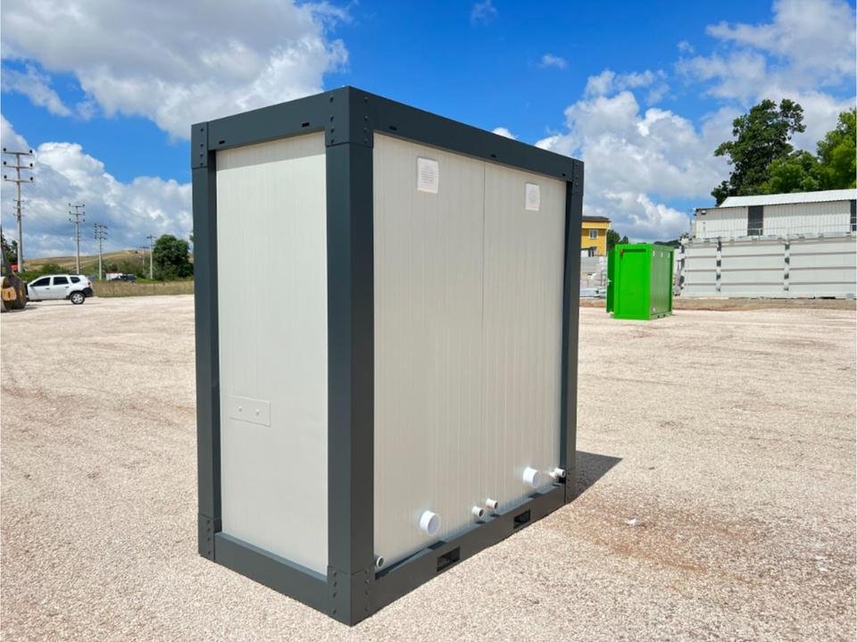 CONTENEDOR SANITARIO WC DOBLE (120X 220M) NUEVO - Imagen 6