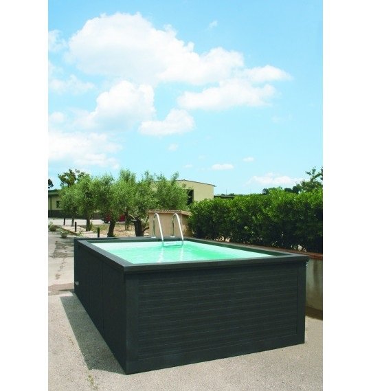 Mini contenedor de piscina móvil 5M25x2M55x1M26 - Imagen 11