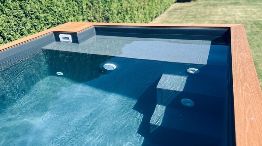 Piscina spa contenedor 3,0mx 2,5m con jacuzzi, Paquete Confort – Image 4
