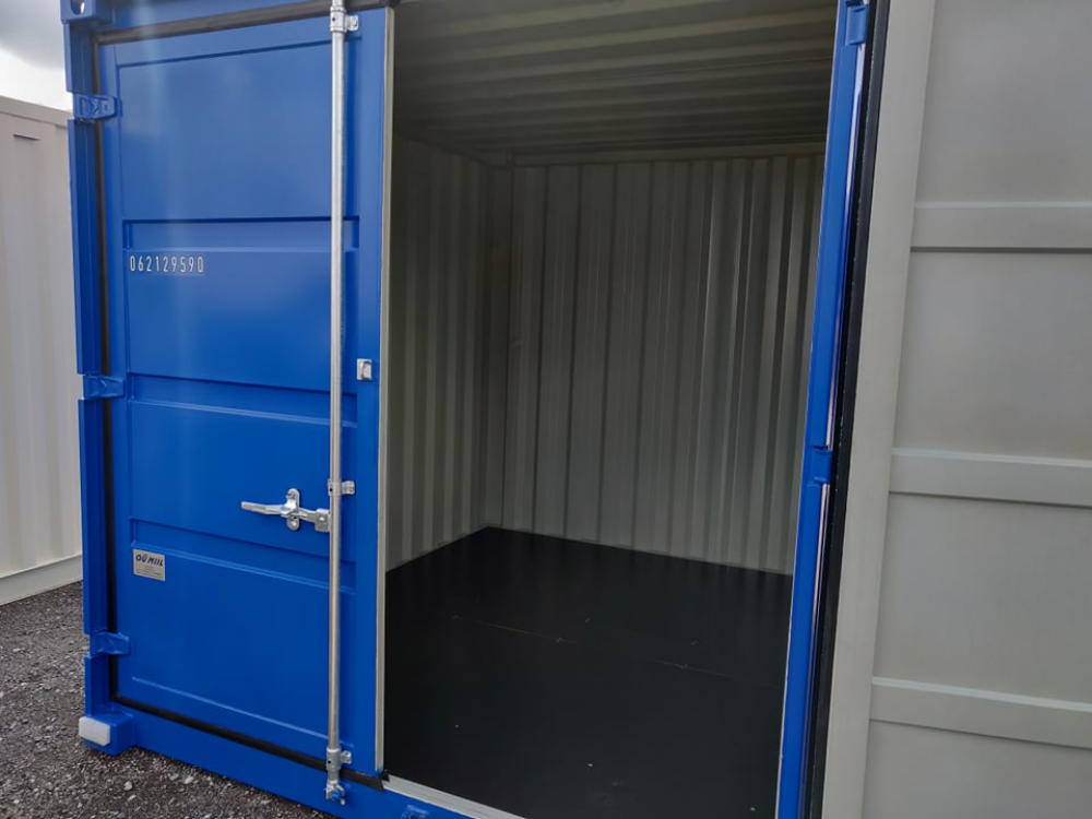 Nuevo contenedor 10′ (3 metros) – MIIU134499 azul - Imagen 4
