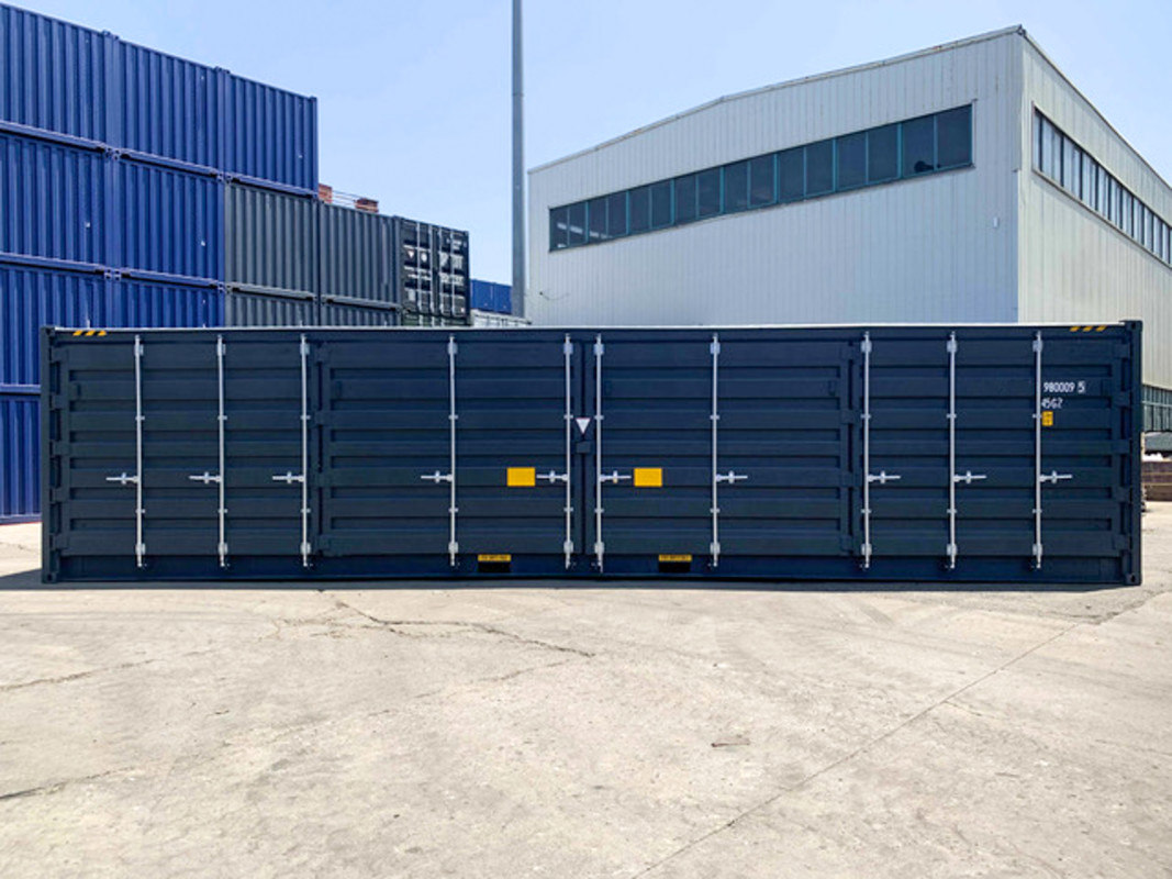 Contenedor 40’HC Puerta lateral RAL 7016 - Imagen 4